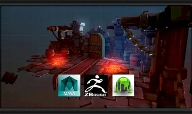Model and Texture a Stylized Dungeon for Games