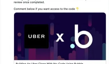 Building An Uber Clone With No-Code Using Bubble