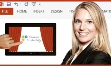 Eye-catching presentations using PowerPoint 2013