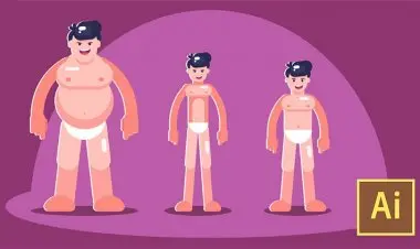 Learn Illustrator CC: Create Simple Flat Vector Characters