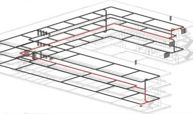 Electrical Circuit Path Through Cable Trays Revit. Advanced.