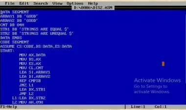 Assembly Language Programming of 8086 processor for Beginner