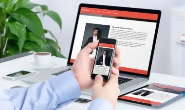 Make a Responsive Portfolio Website: JavaScript and HTML