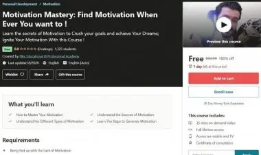 Self Motivation Mastery: Unlock Your Inner Motivation