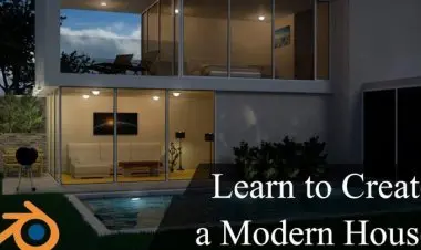 Create & Design a Modern 3D House in Blender