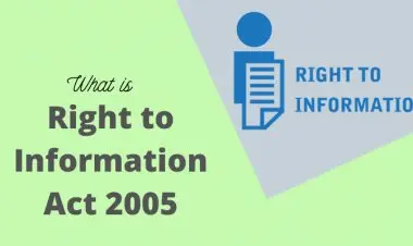 RTI ACT 2005 [RIGHT TO INFORMATION]-INDIAN LAW