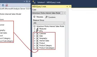 SQL Server SSAS (Tabular) - Analysis Services & DAX