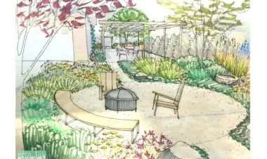 Plant Drawings and Illustrations in Garden Design