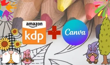 Sell kid Coloring books on Amazon KDP using Canva for FREE