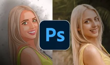 Photoshop drawing: how to draw a portrait for beginners