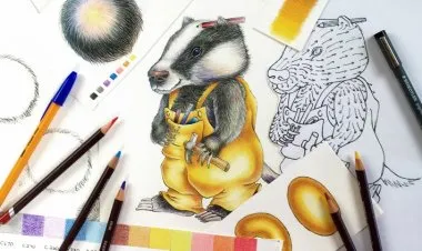 Colored Pencil Character Drawing Secrets with Cindy Wider