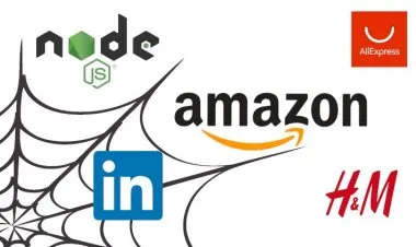 Web Crawling with Nodejs (H&M, Amazon, LinkedIn, AliExpress)